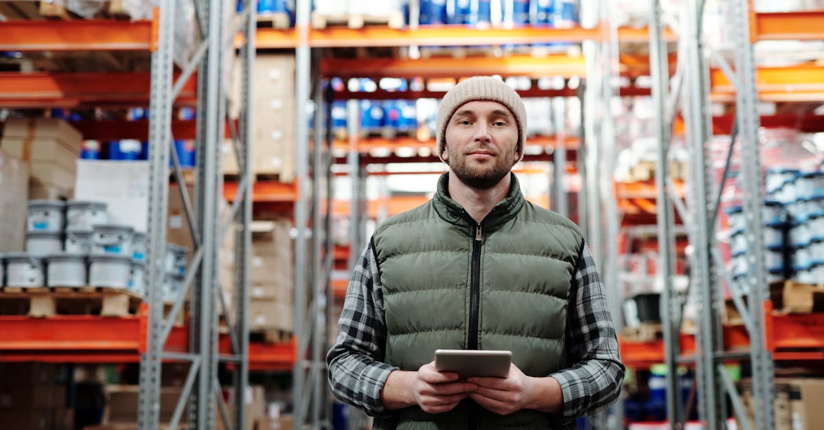 Warehouse security cameras
