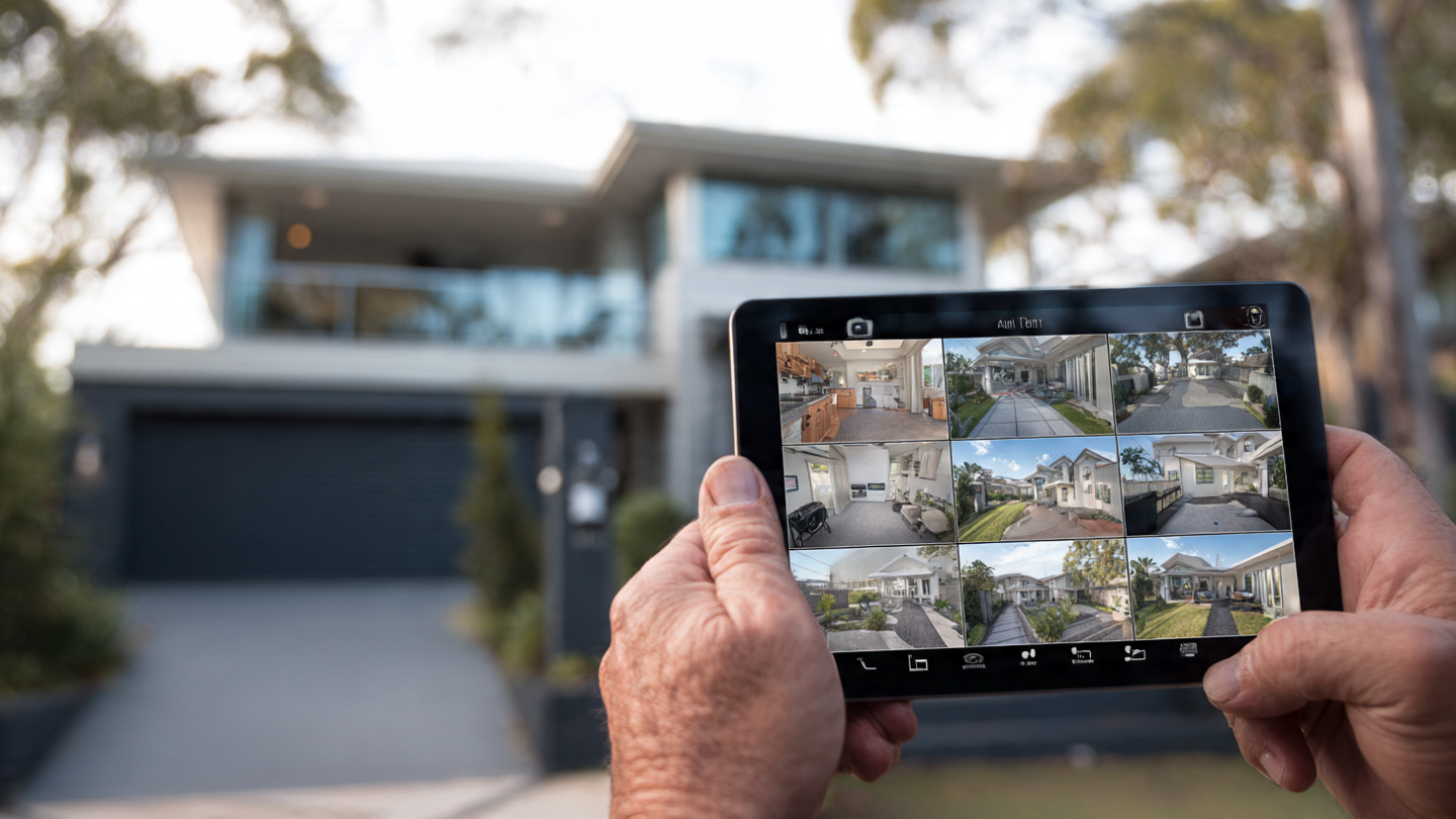 exterior_of_the_sydney_home_with_properly(2) CCTV vs Alarm Systems