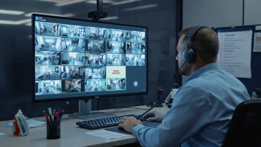 Monitored CCTV vs Recorded CCTV