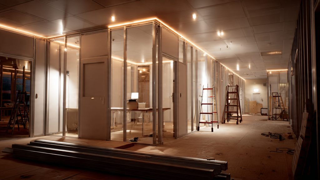 Temporary Security During Fit-Outs