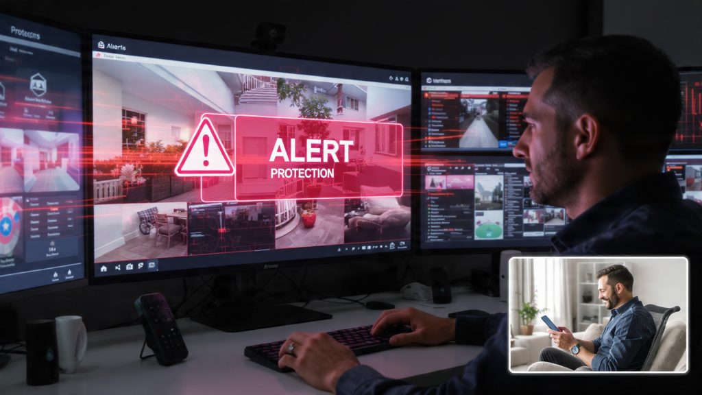 Back-to-Base Monitoring