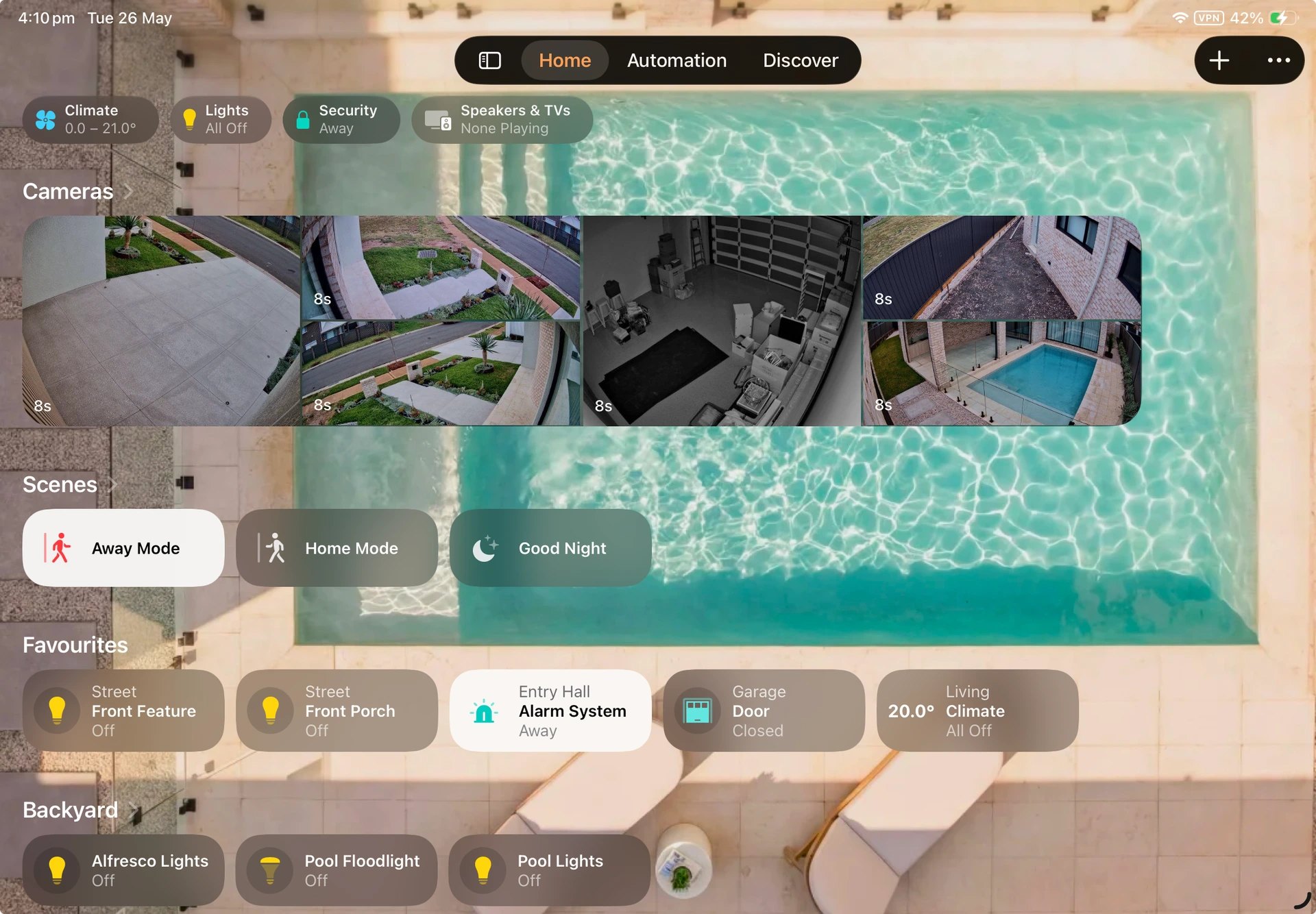 Catherine Field smart security and automation retrofit by Alpha Security Corp