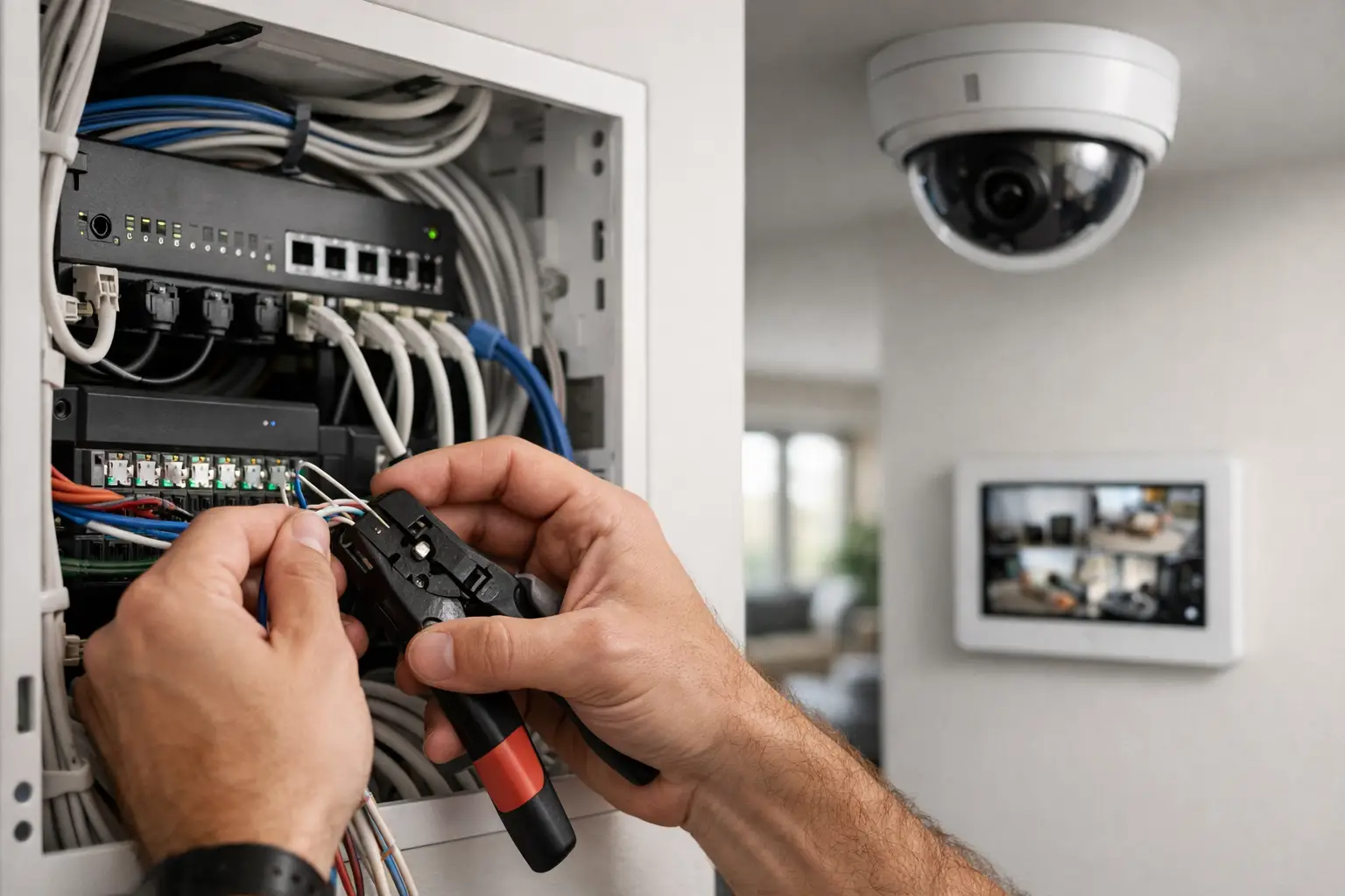 How Are Home Security Systems Wired?