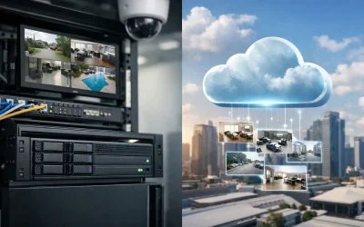 NVR Versus Cloud Storage for Connected CCTV