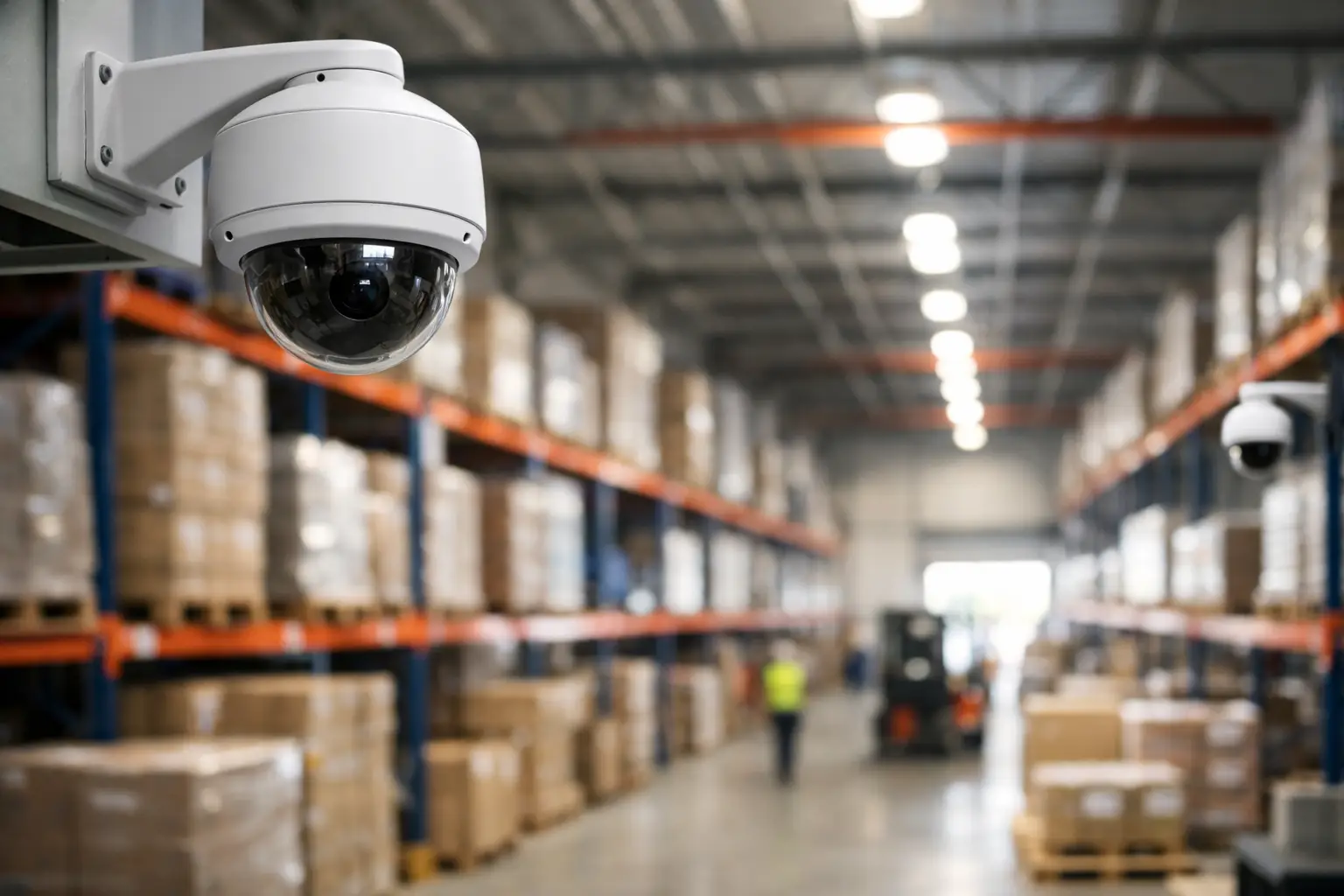 Warehouse CCTV Example for a Smarter Facility