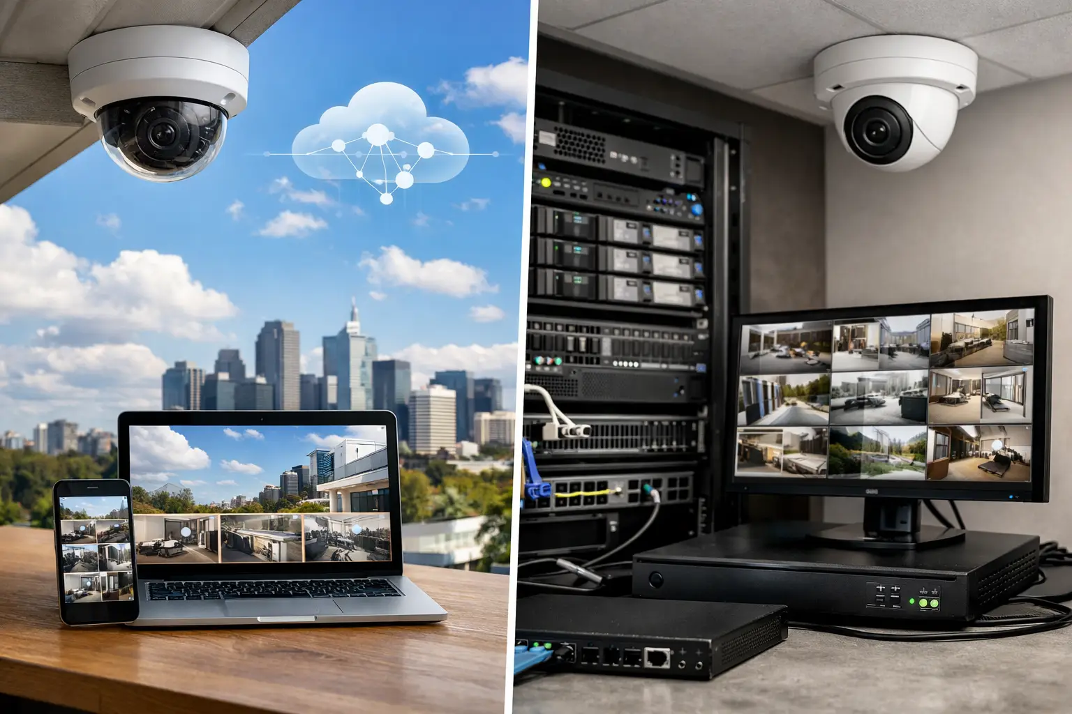 Cloud vs Local Video Surveillance Compared