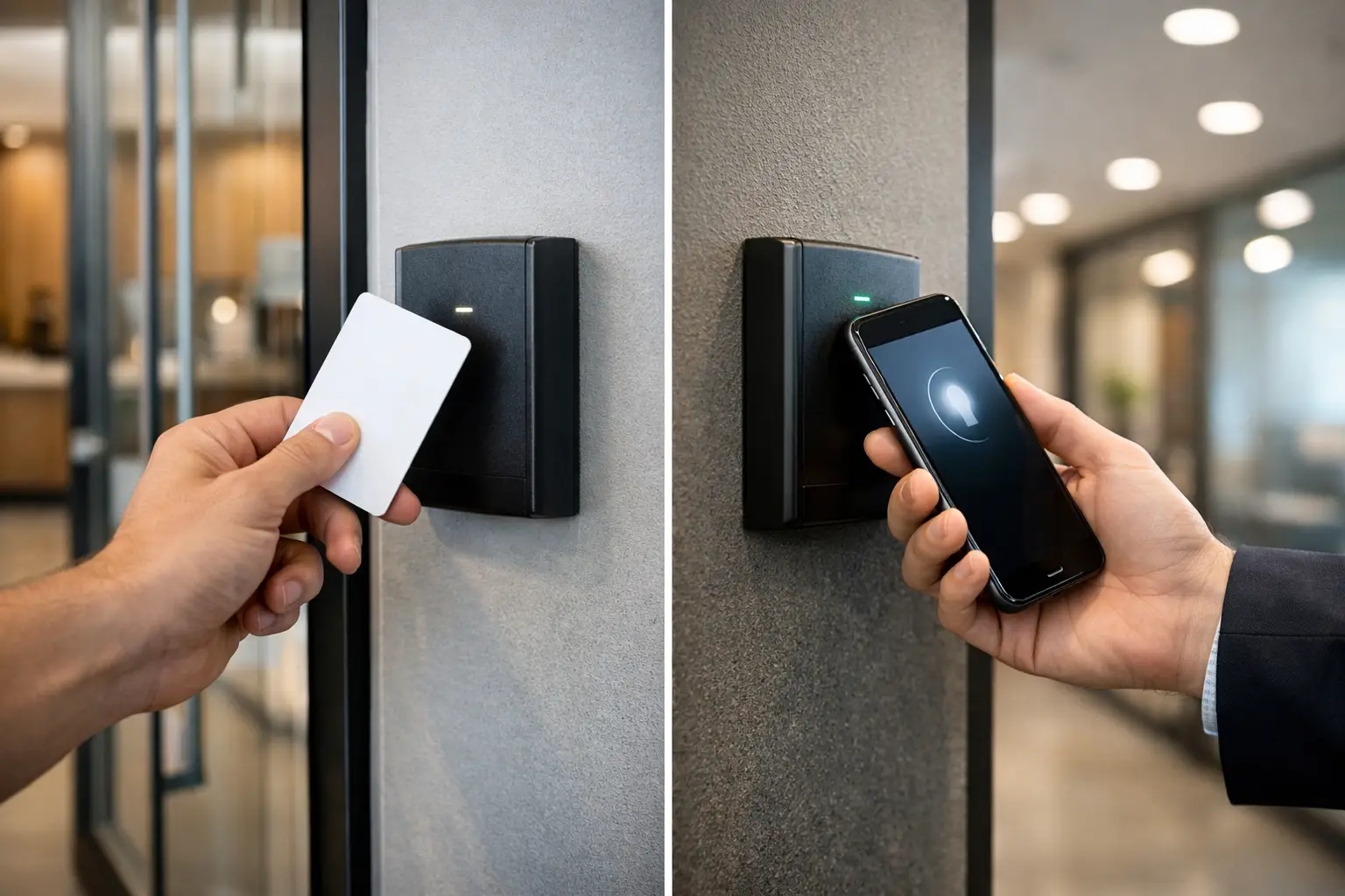 Keycards Versus Mobile Credentials for Access